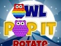 Spill Ugle Pop It Roter online