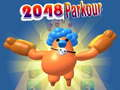 Spill 2048 parkour online