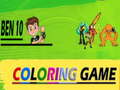 Spill Ben 10 Fargelegging online
