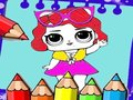 Spill Fargeleggingsbok for dukker online
