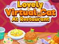 Spill Søt virtuell katt på restaurant online