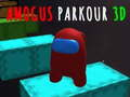 Spill Amog Us Parkour 3D online