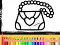 Spill Jentenes Veske Fargeleggingsbok online
