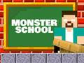Spill Monster Skole: Berg- og dalbane & Parkour online
