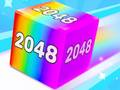 Spill Kjede Kube: 2048 Sammenføyning online