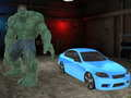 Spill Kjedede Biler mot Ramp Hulk Spill online