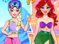 Spill Sommer vs Vinter Prinsesser Kamp online