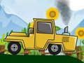 Spill Traktor Kjøring Bakke Klatring 2D online