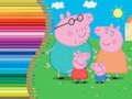 Spill Fargebok for Peppa Gris online