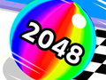 Spill Farge Ball Løp 2048 online