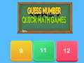 Spill Gjet tallet Hurtige matematiske spill online