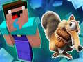 Spill Noob Parkour: Snø Tidsalder online
