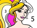 Spill Prinsesse Farge Etter Nummer online