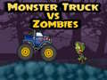 Spill Monster Truck mot Zombies online