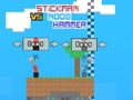 Spill Stickman mot Noob Hammer online