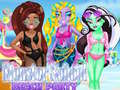 Spill Monster Skole Strandfest online