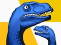 Spill Dino: Slå Sammen og Kjempe online