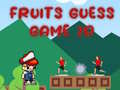 Spill Frukt Gjettingsspill2D online