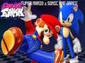 Spill Super Mario & Sonic FNF Dans online