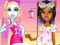 Spill Monstertjejers Sommers ferie online