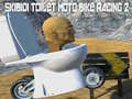 Spill Skibidi Toalett Moto Sykkel Racing 2 online