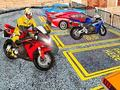 Spill Tung Motorsykkel Parkering Spill i Byen 3D online