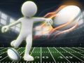 Spill Stickman Rugby Løp og Spark online
