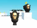 Spill Skibidi Toalett Parkour Løp online