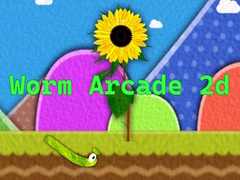 Spill Worm Arcade 2D online