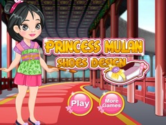 Spill Sko design for prinsesse Mulan online