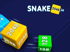 Spill Slange 2048.io online