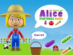 Spill Alice Grønnsakenes Navns Verden online