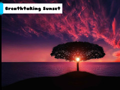 Spill Breathtaking solnedgang online