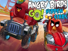 Spill Angry Birds Go! Skjulte Stjerner online