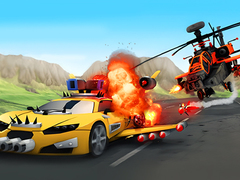 Spill Kaos Vei Kamp Bil Racing online