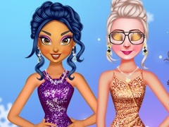 Spill Fryst Prinsesse Nyttårsfeiring online
