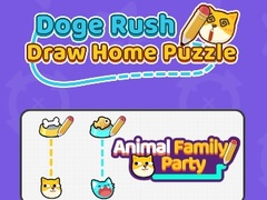 Spill Doge Rush: Tegn Hjemmepuslespil online