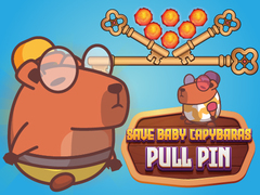 Spill Redde baby capybaras Pull Pin online