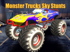 Spill Monsterbiler: Himmelske Stunts online