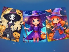 Spill Skummelt Halloween Puslespill online