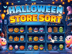 Spill Halloween Butikk Sortering online