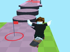 Spill Obby: Skateboardløp online