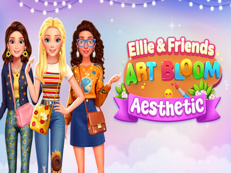 Spill Ellie og Friends Art Bloom estetikk online