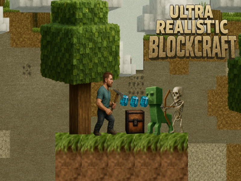 Spill Ultra realistiske blockcraft online