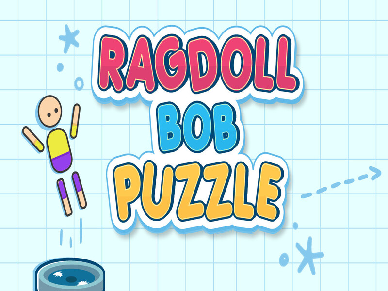 Spill Ragdoll Bob Puzzle online