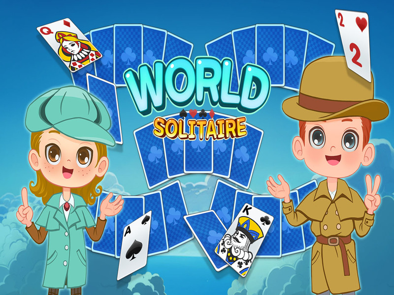 Spill World Solitaire Tripaks online