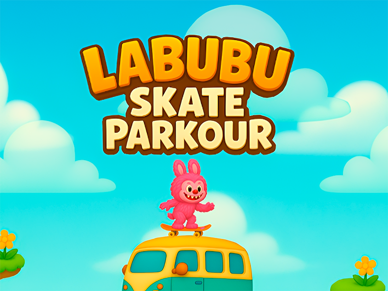 Spill Labubu Skate Parkour online