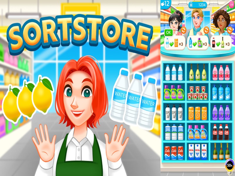 Spill Sortstore online