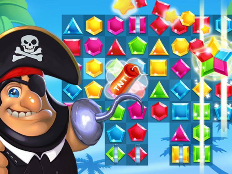 Spill Pirater samsvarer med den tapte skatten online