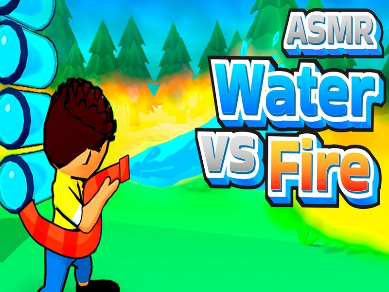 Spill ASMR Vann vs brann online